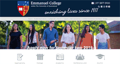 Desktop Screenshot of emmanuel.uq.edu.au