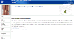 Desktop Screenshot of hisdu2.sph.uq.edu.au