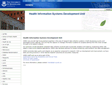 Tablet Screenshot of hisdu2.sph.uq.edu.au