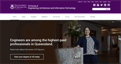 Desktop Screenshot of eait.uq.edu.au