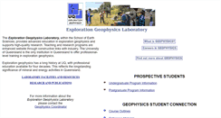Desktop Screenshot of geoph.uq.edu.au