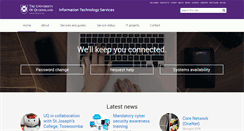 Desktop Screenshot of its.uq.edu.au