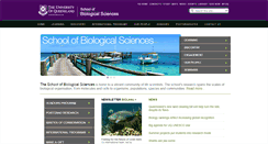 Desktop Screenshot of biology.uq.edu.au