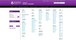Desktop Screenshot of enrolments.iml.uq.edu.au