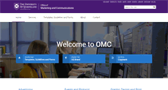 Desktop Screenshot of omc.uq.edu.au